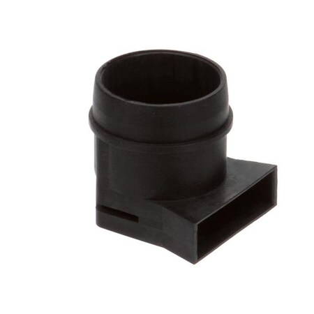 Hussmann Cap-End T8 Black 0475935